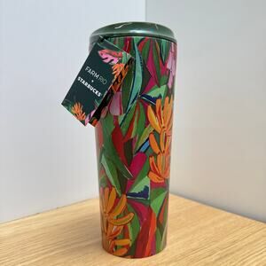 FARM rio x Starbucks Collab Banana Leaves tumbler